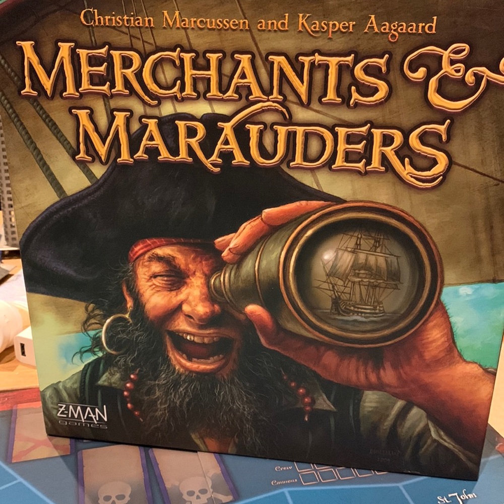 Merchants & Marauders Board Game out of print & personally hand painted!